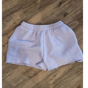 Barstool Sports Call Her Daddy Single Father Era Sweat Shorts Lavender Purple S